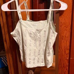 GUESS Light Green Camisole Top